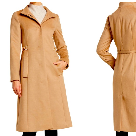 NWT Hugo Boss cashmere wool trench coat sz 2 $695 - Picture 8 of 8
